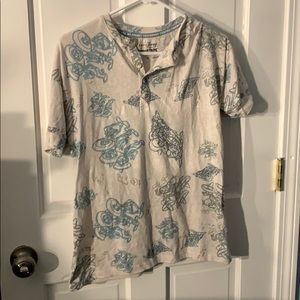 Disney Backstage collection button up tee